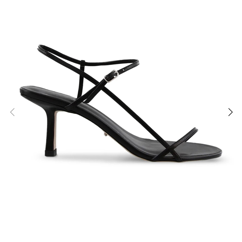 Tony Bianco Caprice Black Strappy Heels